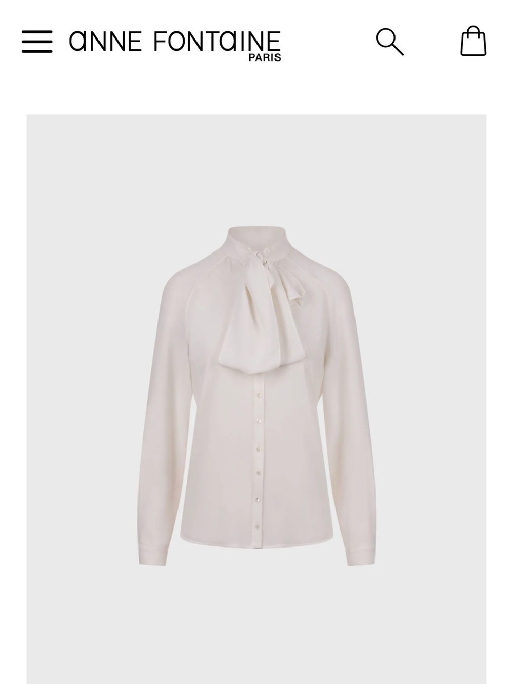 ANNE FONTAINE SANTANA BLOUSE